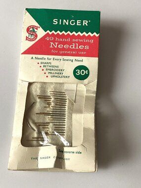 Vintage Hand Sewing Needles Dress Making Embroidery Crafting Upholstery